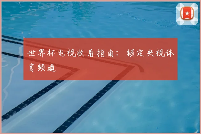 世界杯电视收看指南:锁定央视体育频道