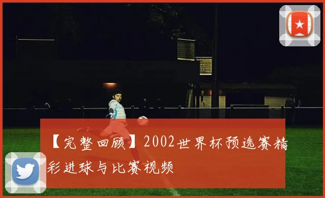 【完整回顾】2002世界杯预选赛精彩进球与比赛视频